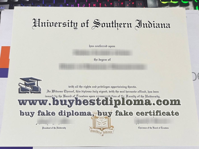 University of Southern Indiana diploma, University of Southern Indiana degree,