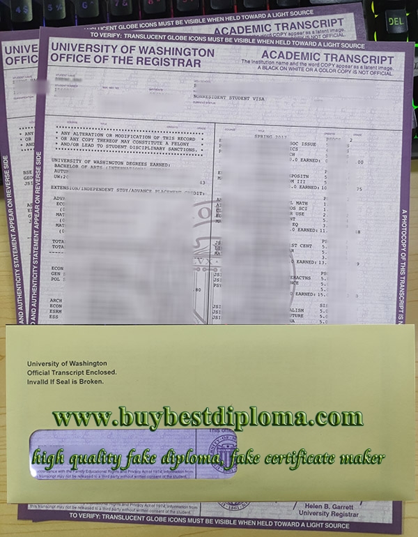 University of Washington transcript, get fake University of Washington certificate, fake university transcript,