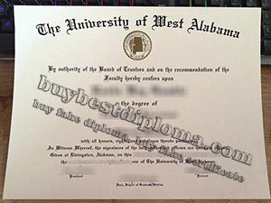 University of West Alabama diploma, University of West Alabama degree, fake UWA certificate,