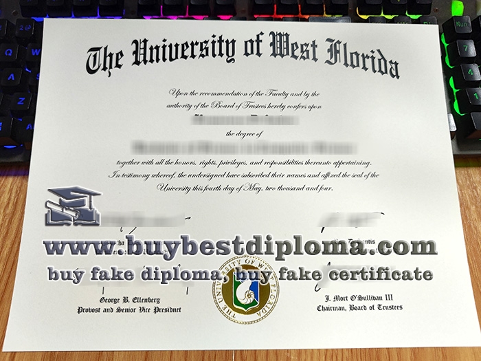 University of West Florida diploma, UWF diploma,