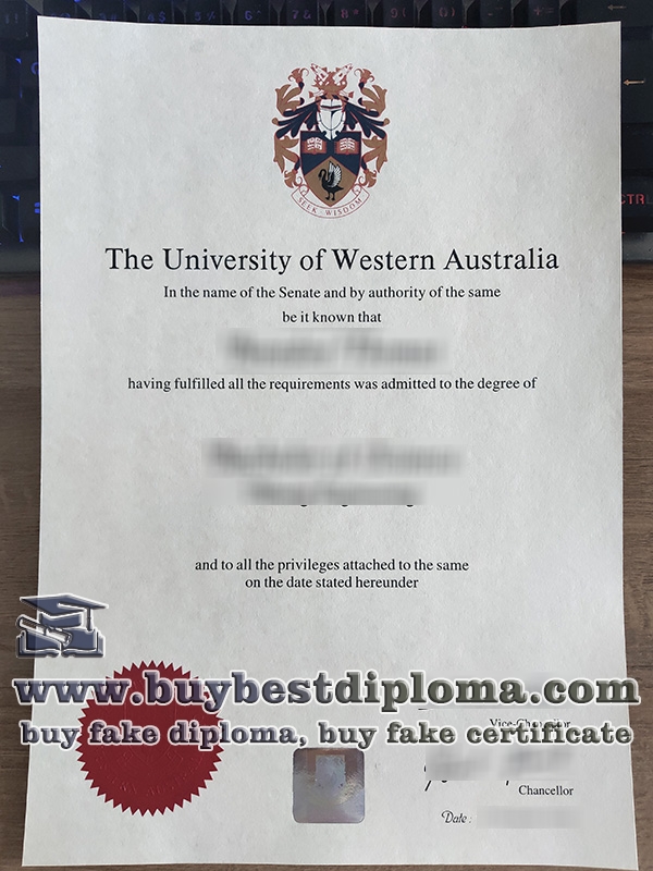University Of Western Australia Degree, University Of Western Australia Diploma,