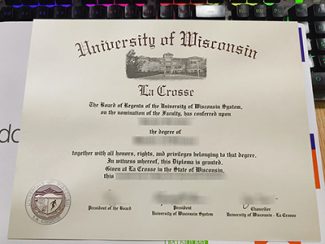 University of Wisconsin La Crosse degree, UW La Crosse diploma,