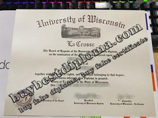 University of Wisconsin La Crosse degree, UW La Crosse diploma,