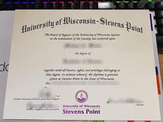 University of Wisconsin-Stevens Point degree, UW Stevens Point diploma,
