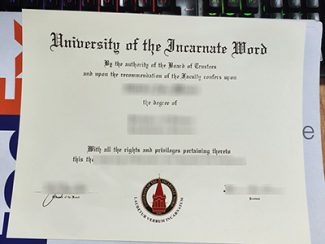 University of the Incarnate Word diploma, UIW certificate,