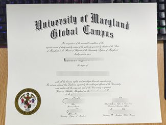 University Of Maryland Global Campus Degree, Fake UMGC Diploma,