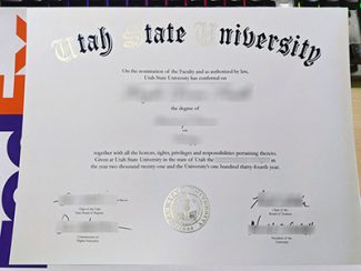 Utah State University diploma, fake Utah State University degree,