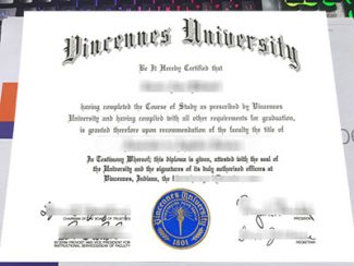 Vincennes University diploma, Vincennes University degree,