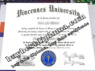 Vincennes University diploma, Vincennes University degree,