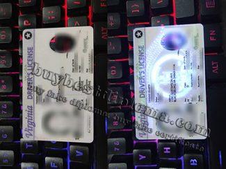 Virginia Driver's License, fake Virginia driving license,