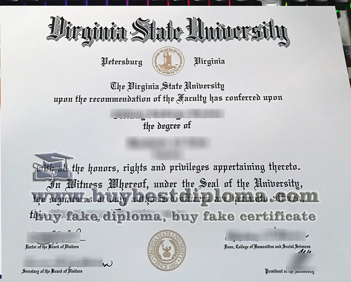 Virginia State University diploma, buy Virginia State University degree,