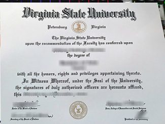 Virginia State University diploma, buy Virginia State University degree,