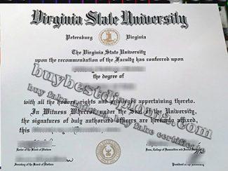 Virginia State University diploma, buy Virginia State University degree,