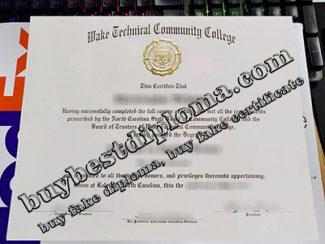 Wake Technical Community College diploma, Wake Technical Community College certificate,