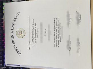 West Virginia University diploma, fake WVU certificate, West Virginia University degree,