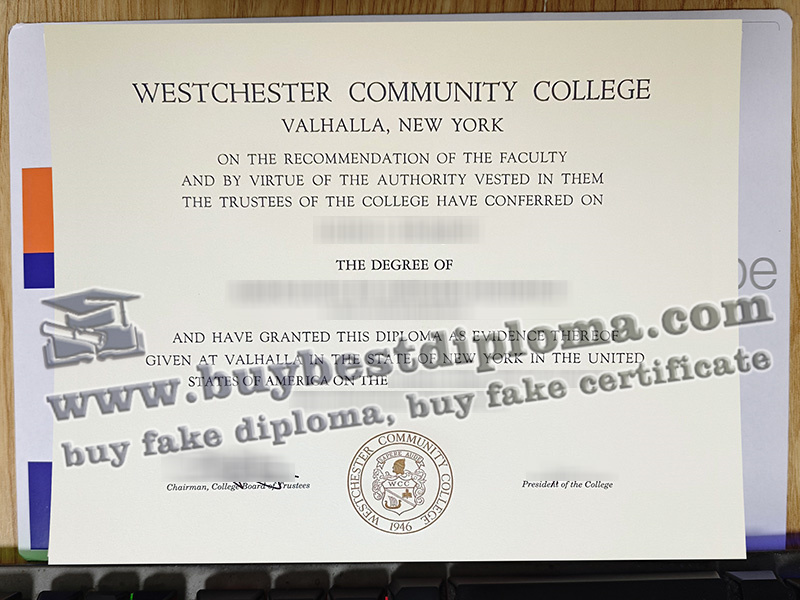 Westchester Community College diploma