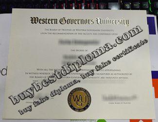 buy WGU diploma