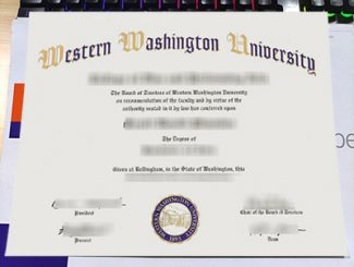 Western Washington University diploma, Western Washington University degree,