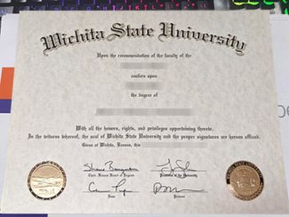 Wichita State University diploma, Wichita State University degree,