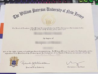 William Paterson University diploma, William Paterson University degree,