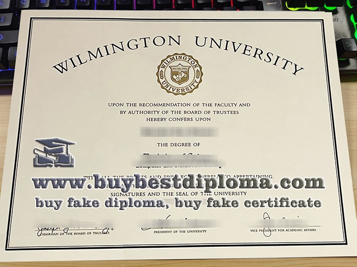 Wilmington University diploma, fake Wilmington University degree,