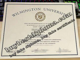 Wilmington University diploma, fake Wilmington University degree,