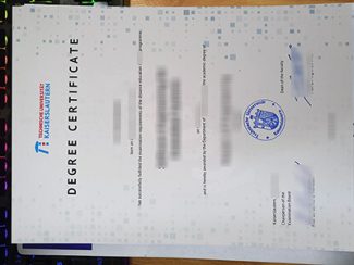 TU Kaiserslautern urkunde, TU Kaiserslautern degree certificate,
