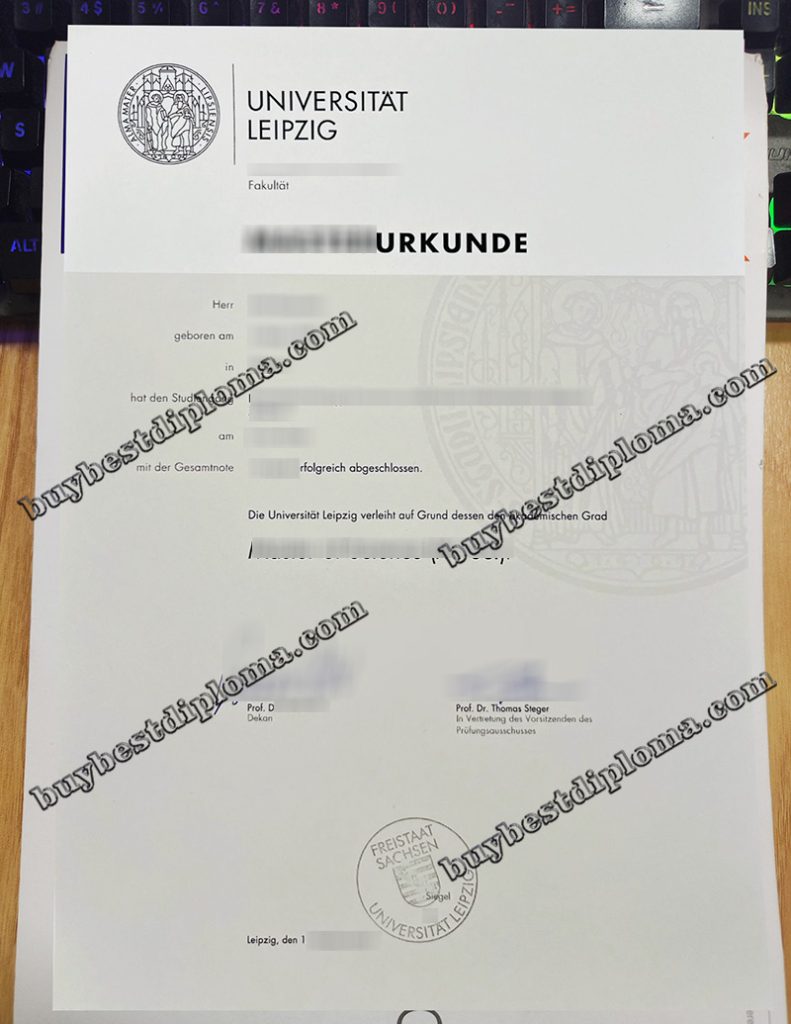 Universität Leipzig degree, Universität Leipzig urkunde,